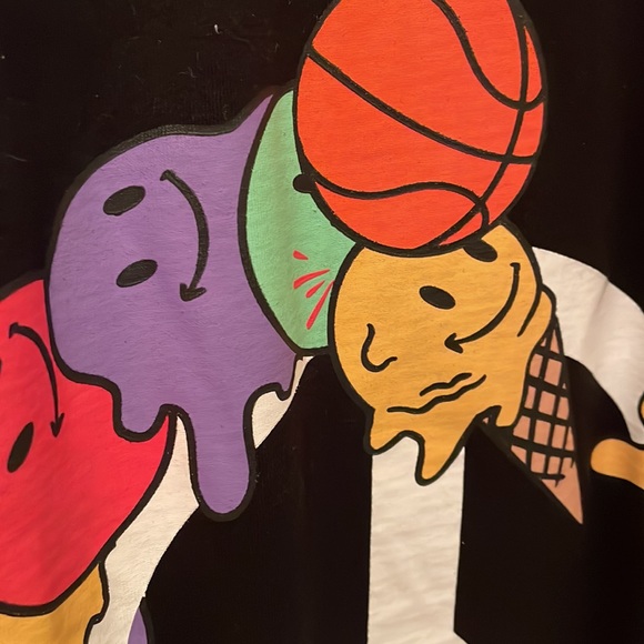 ICECREAM . GRAPHIC TEE . BLACK / MULTI - Picture 3 of 4